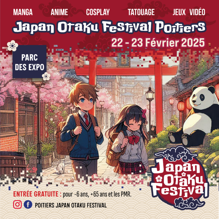 Lire la suite à propos de l’article RETOUR SUR LE JAPAN OTAKU FESTIVAL DE POITIERS 2025