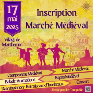 Lire la suite à propos de l’article 1ERE FÊTE MÉDIÉVALE A MORTHEMER