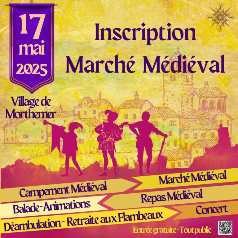 Lire la suite à propos de l’article 1ERE FÊTE MÉDIÉVALE A MORTHEMER