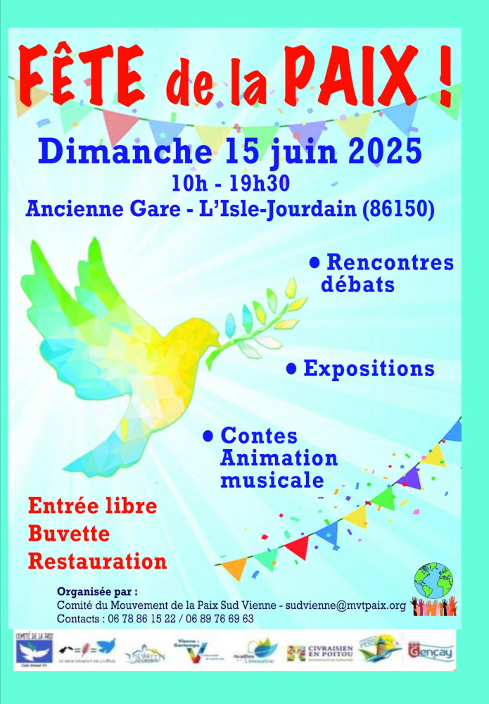Lire la suite à propos de l’article LA FÊTE DE LA PAIX