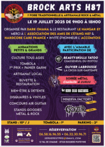 Lire la suite à propos de l’article LE BROCK ARTS H87 : LA FOIRE ARTISANALES DE ROCK ET DE MÉTAL