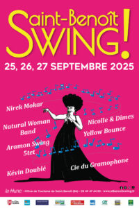 Lire la suite à propos de l’article LA QUOTIVIENNE DU 25 SEPTEMBRE 2025 : LE FESTIVAL SAINT BENOÎT SWING, M ET DES VACHES VOLANTES !!!