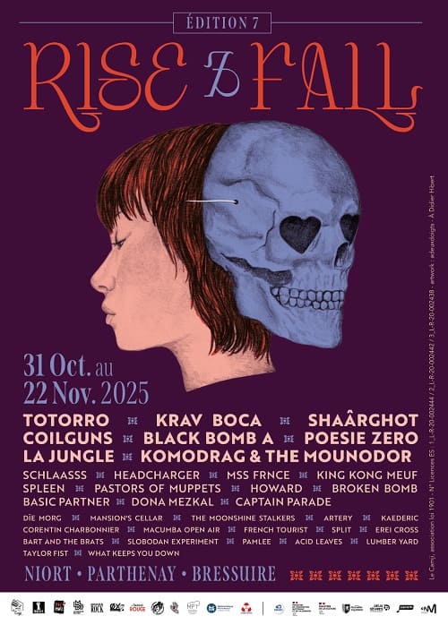 LE RISE & FALL FESTIVAL DÉMARRE CE 31 OCTOBRE , LE CLOU EN AOÛT 2024 ET LUNETTE ANTI-GRIGNOTAGE !!!