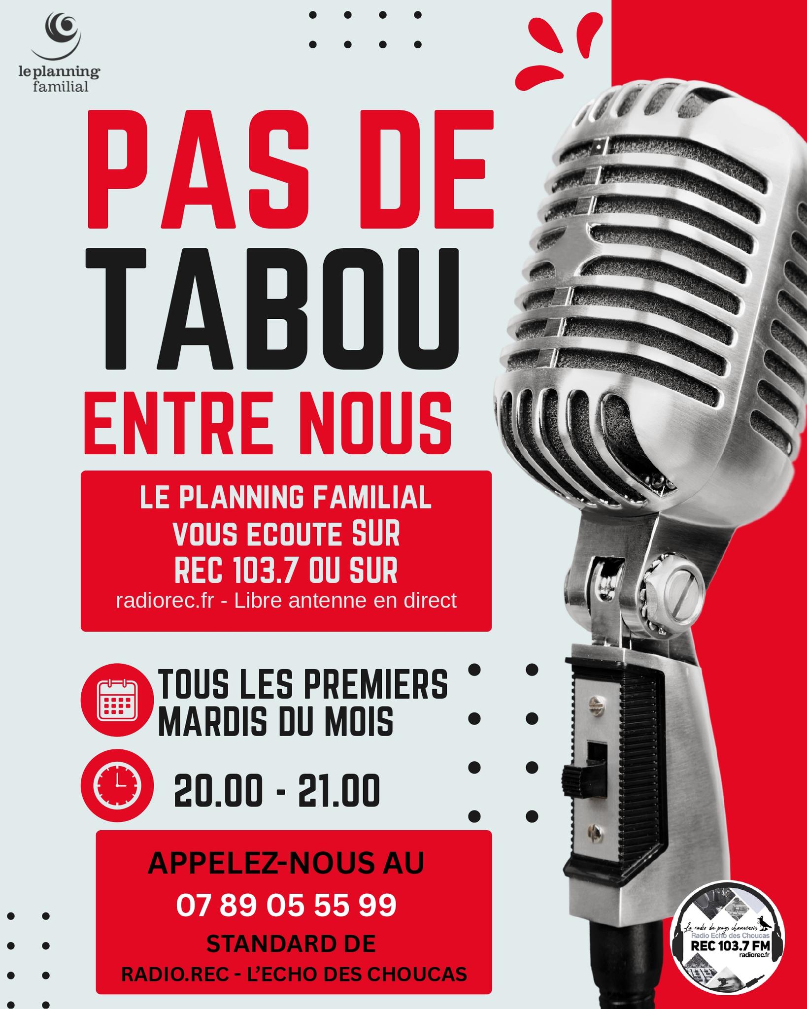 PAS DE TABOU ENTRE NOUS – Émission du 07 octobre 2025