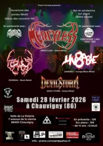 Lire la suite à propos de l’article RETOUR SUR LE CONCERT DE MÉTAL DE CE WEEK-END A CHAUVIGNY , JOUTE MÉDIÉVALE ET 149 BUTS DANS UN SEUL MATCH !!!