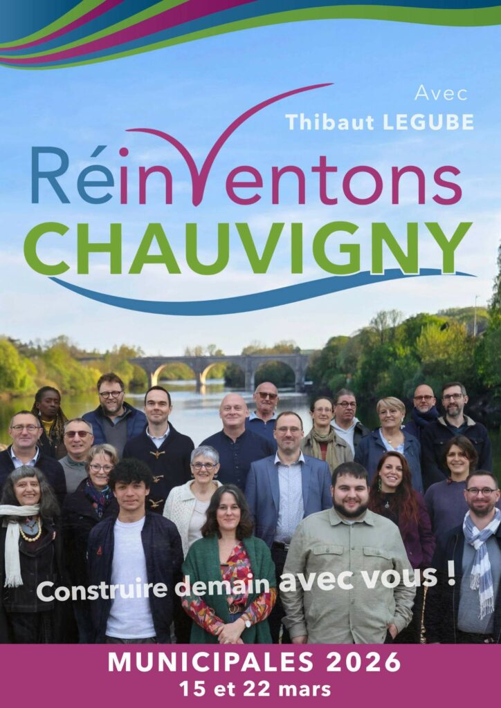 INTERVIEW ÉLECTIONS MUNICIPALES 2026 : RÉINVENTONS CHAUVIGNY