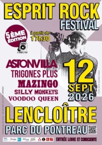 Lire la suite à propos de l’article LE FESTIVAL ESPRIT ROCK C&rsquo;EST CE WEEK-END ET LA DERNIÈRE ÉMISSION DE A NOUS LA PAROLE !!!
