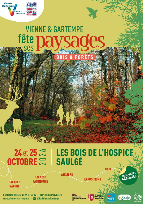 Le quart d&rsquo;heure Poitevin – Fête des paysages des 24 et 25 octobre 2026 à Saulgé